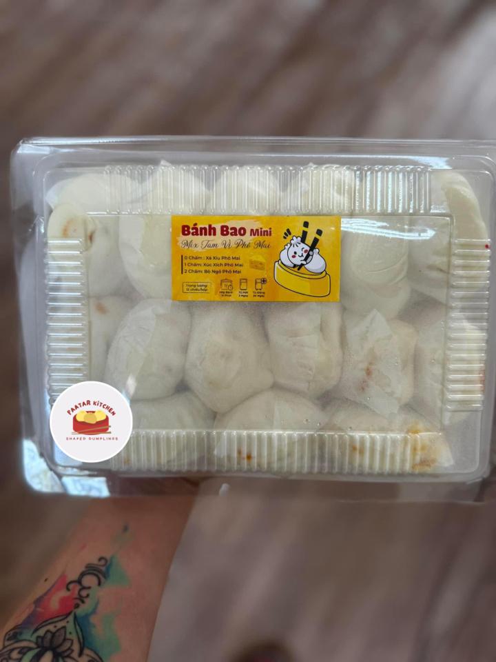 Mini tam vị-duoc-ban-tai-Bếp Nhà Paatar - Bánh bao tạo hình