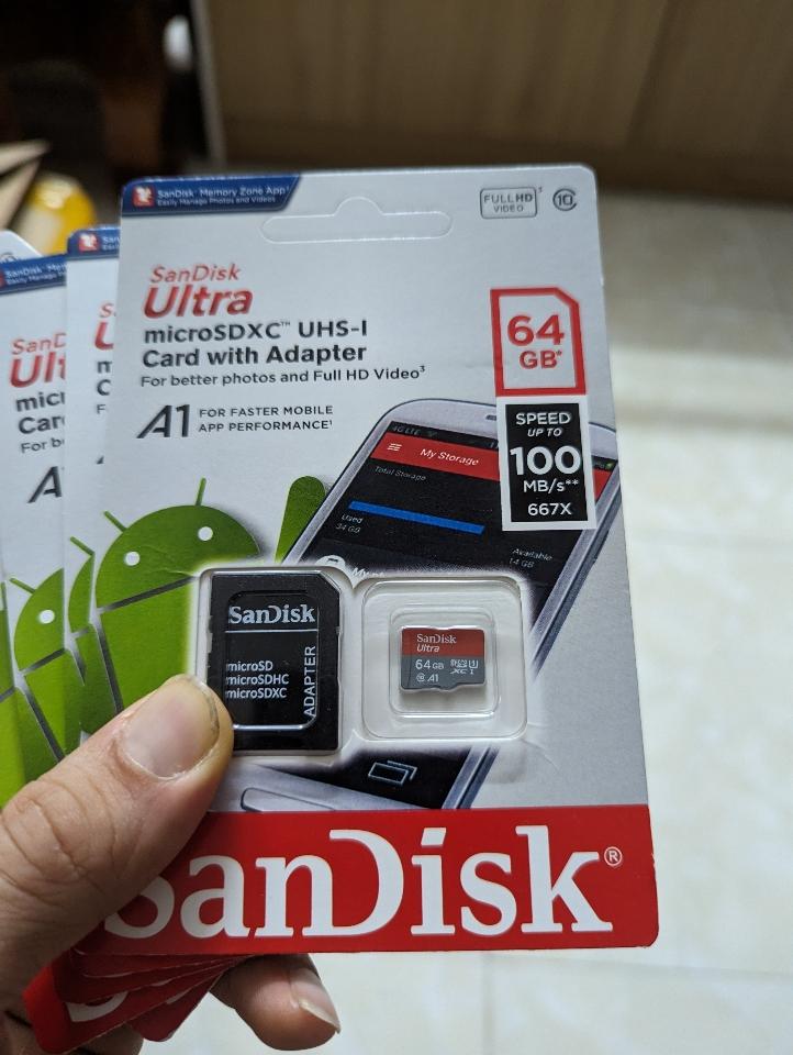 Thẻ nhớ SanDisk 64gb-duoc-ban-tai-MY MOBILE