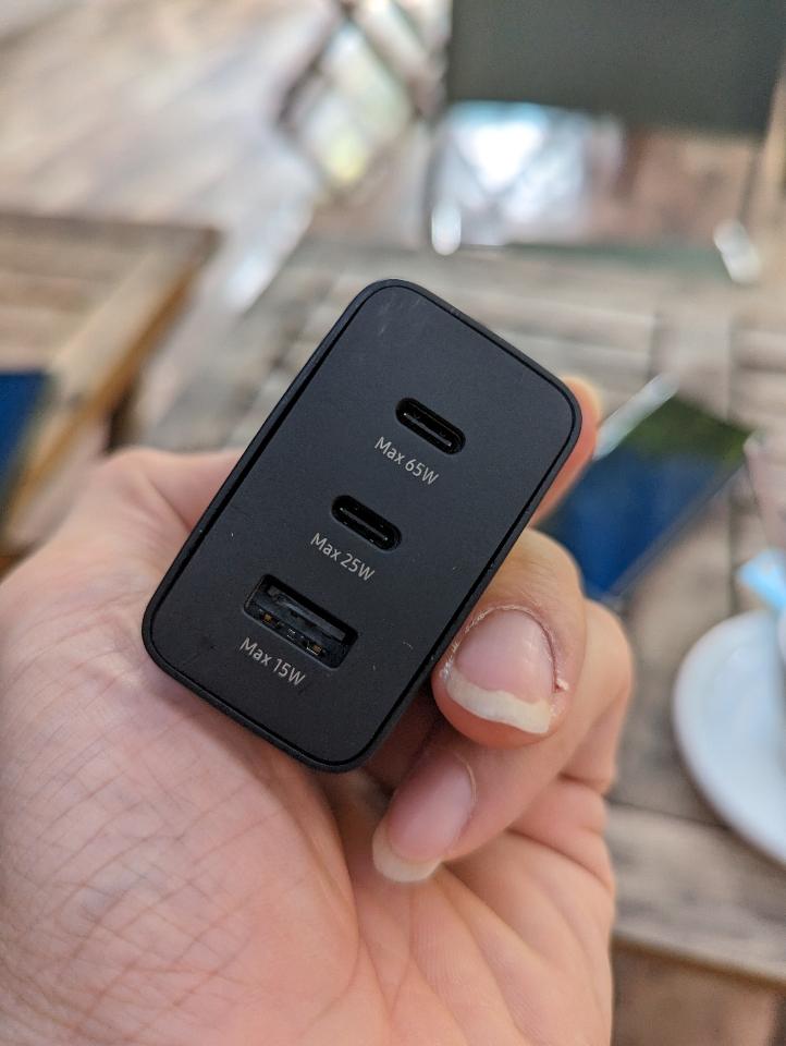 Củ sạc ba cổng T6530 (Max 65W) (Không kèm cáp)-duoc-ban-tai-MY MOBILE