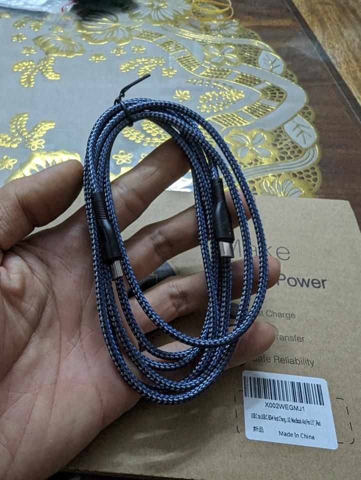 Cáp xạc nhanh c to c 60W-duoc-ban-tai-MY MOBILE