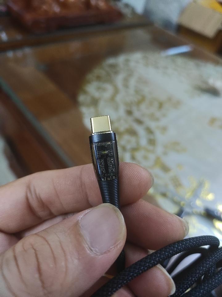 Cáp C to C WiWU 100W dù đầu mạ vàng-duoc-ban-tai-MY MOBILE
