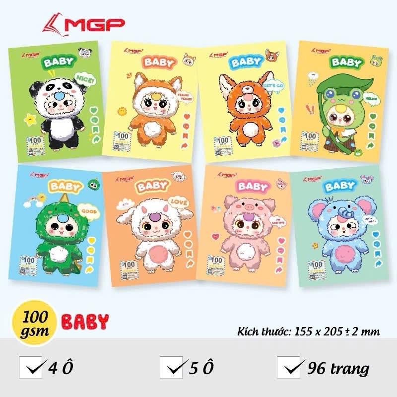 Tập babythree dl100-duoc-ban-tai-VPP Huỳnh Khuyên (Tranh Cát - Tô Màu - Đồ Chơi Giáo Dục)