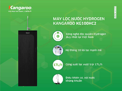 Máy lọc nước Kanggaroo Hydrogen KG100HC2-duoc-ban-tai-Điện Máy Thiện Huệ