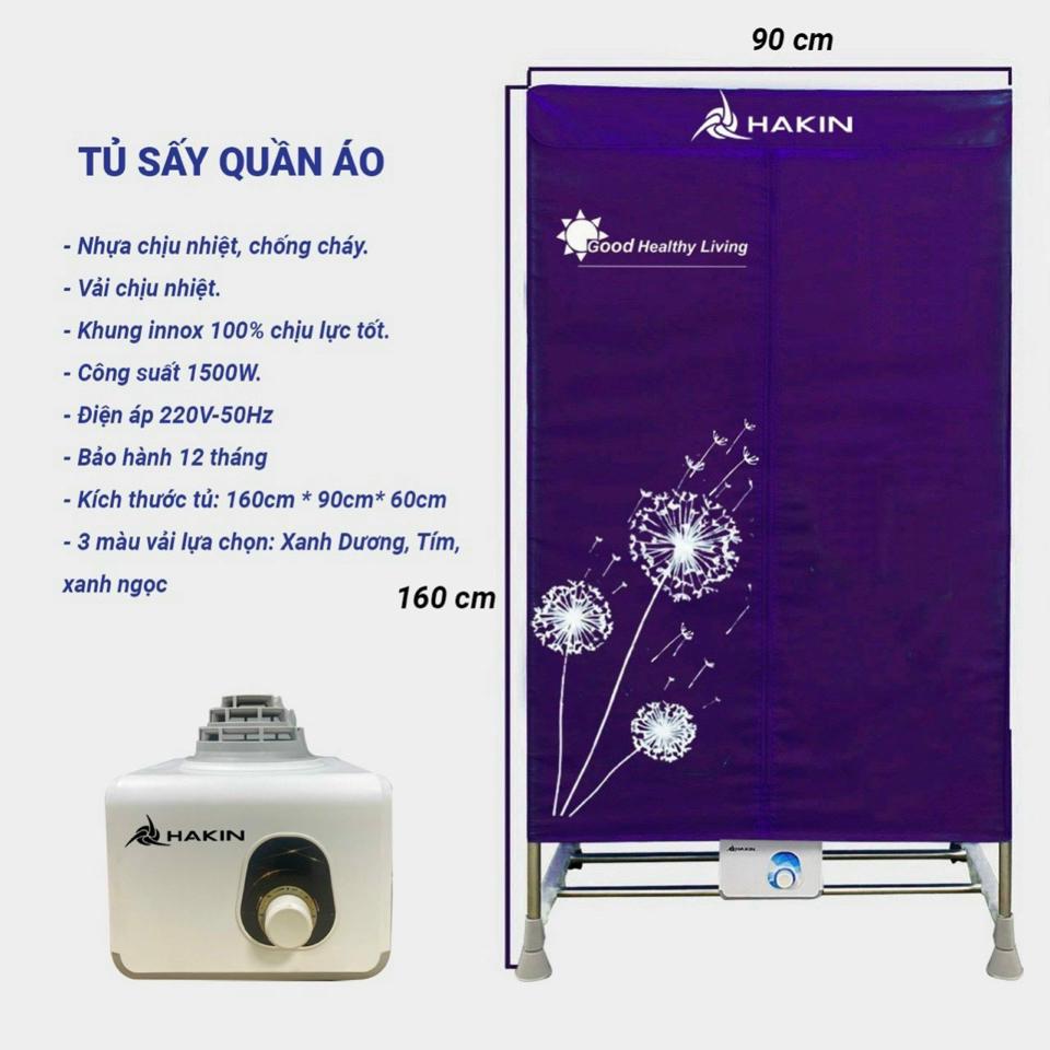 Tủ sấy quần áo Hakin HK888-duoc-ban-tai-Điện Máy Thiện Huệ