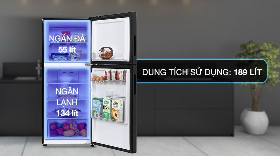 Tủ lạnh Aqua T220FA(FB)inverter 189L-duoc-ban-tai-Điện Máy Thiện Huệ