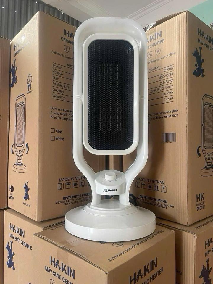 Quạt sưởi gốm Hakin HK-SG01 2500W-duoc-ban-tai-Điện Máy Thiện Huệ