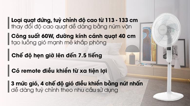 Quạt cây Tosshiba F-LSA20(H) 5 cánh điều khiển -duoc-ban-tai-Điện Máy Thiện Huệ