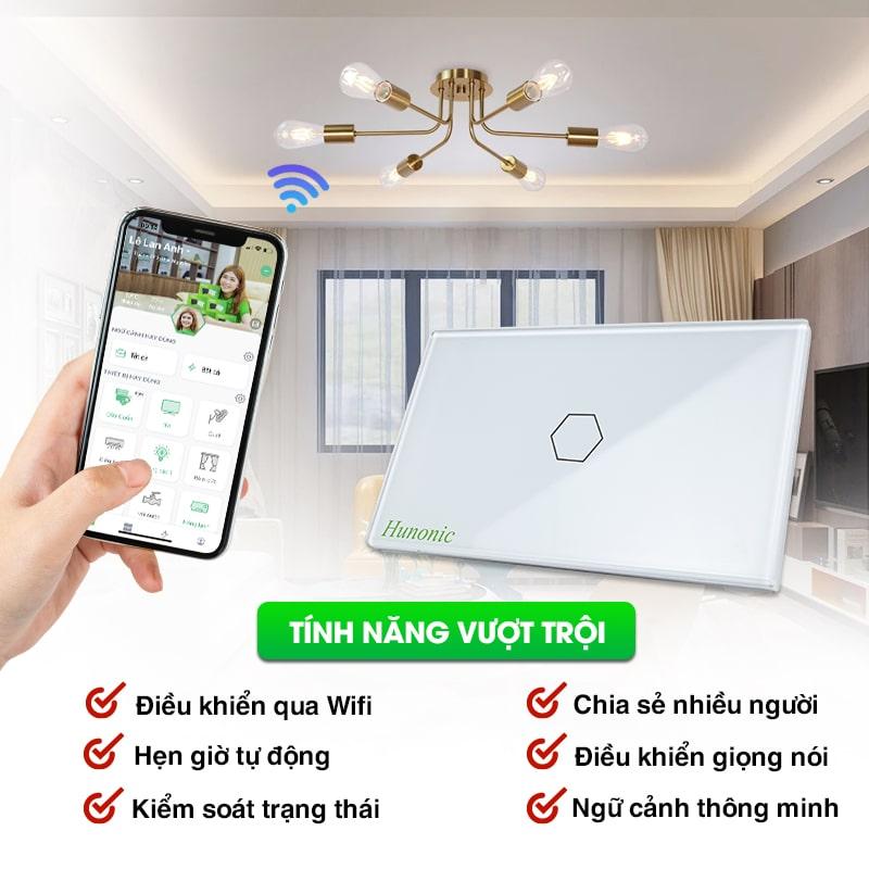 Công tắc datic 2 nút-duoc-ban-tai-Hunonic Smarthome Miền bắc