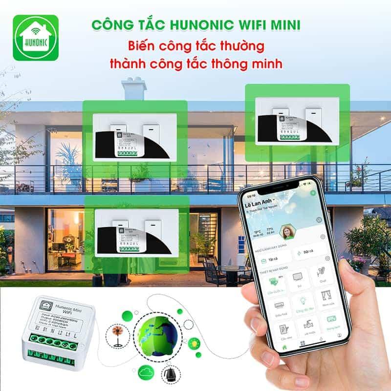 Công tắc hunonic mini-duoc-ban-tai-Hunonic Smarthome Miền bắc