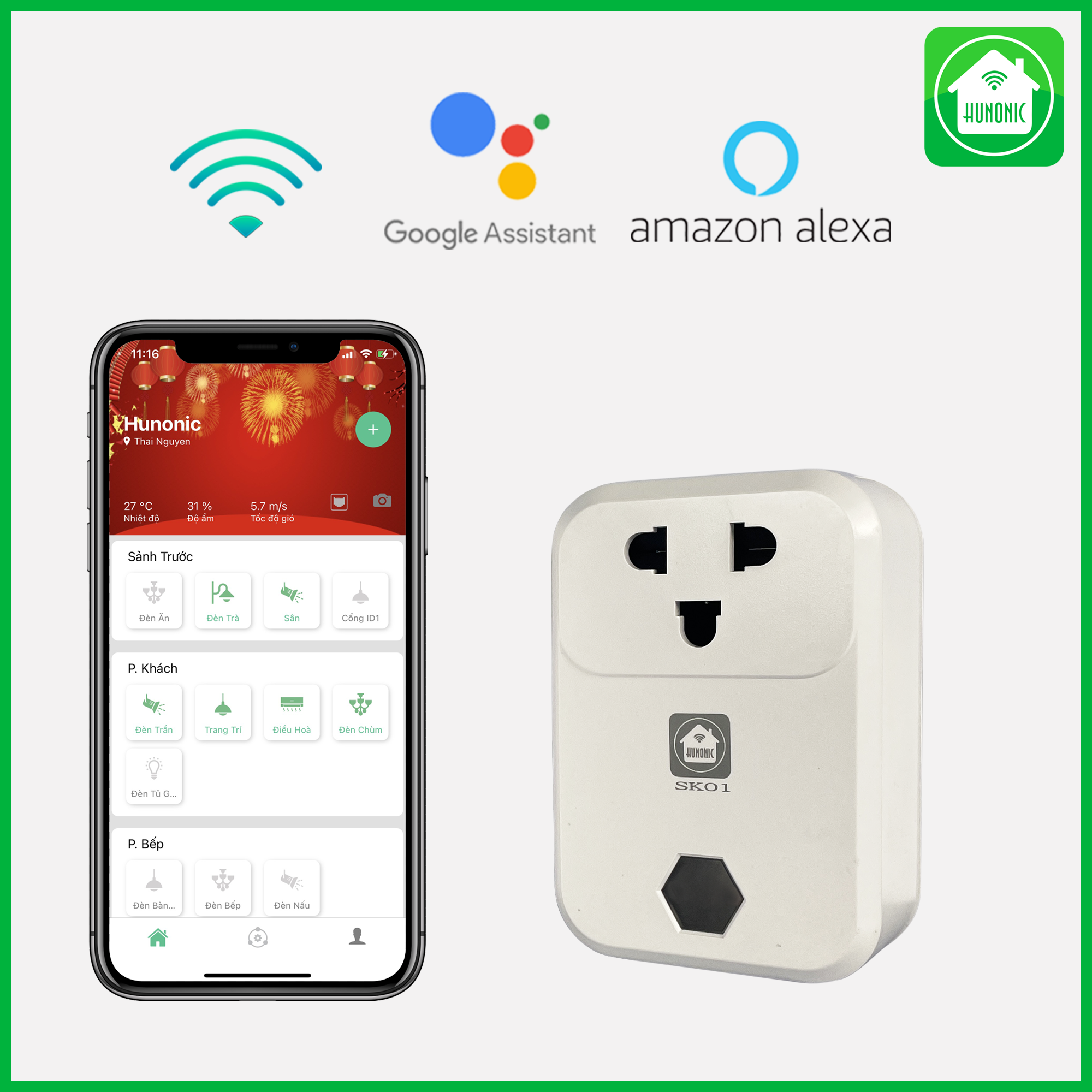 Ổ cắm SK 01-duoc-ban-tai-Hunonic Smarthome Miền bắc