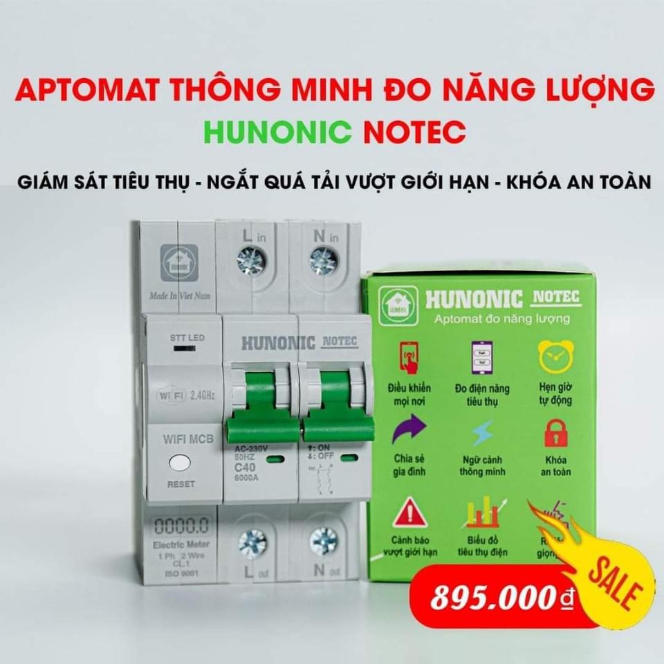 Aptomat đo số điện 40A-duoc-ban-tai-Hunonic Smarthome Miền bắc
