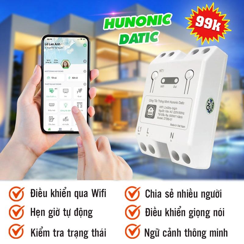 Công tắc datic basic-duoc-ban-tai-Hunonic Smarthome Miền bắc