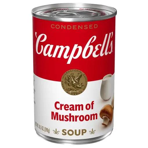 Súp Kem Nấm Cô Đặc Đóng Hộp Campbell's Condensed Cream of Mushroom Soup, Hộp 298g (10.5 Oz.)-duoc-ban-tai-McCorn’s Premium Mart