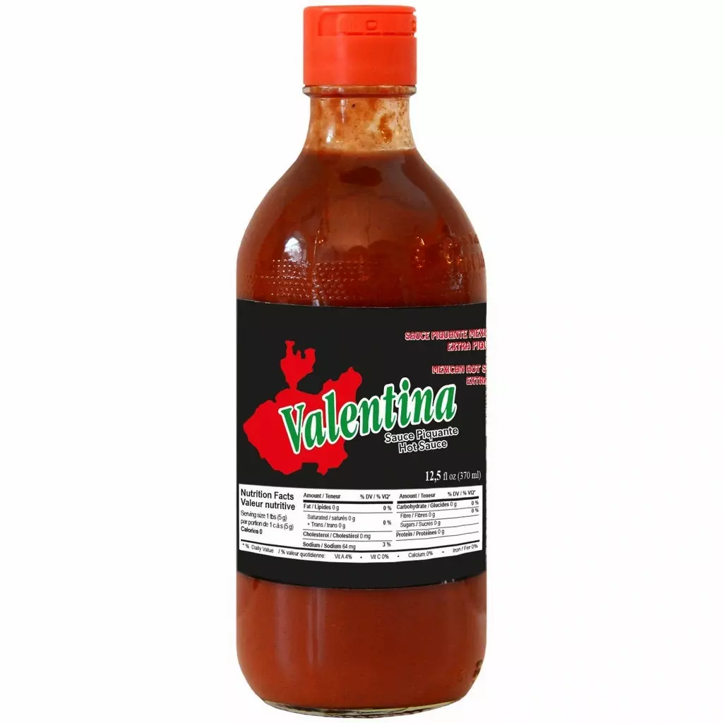 Sốt Cay Valentina Salsa Picante Mexican Extra Hot Sauce Black, Chai 370 mL (12.5 Fl. Oz.)-duoc-ban-tai-McCorn’s Premium Mart