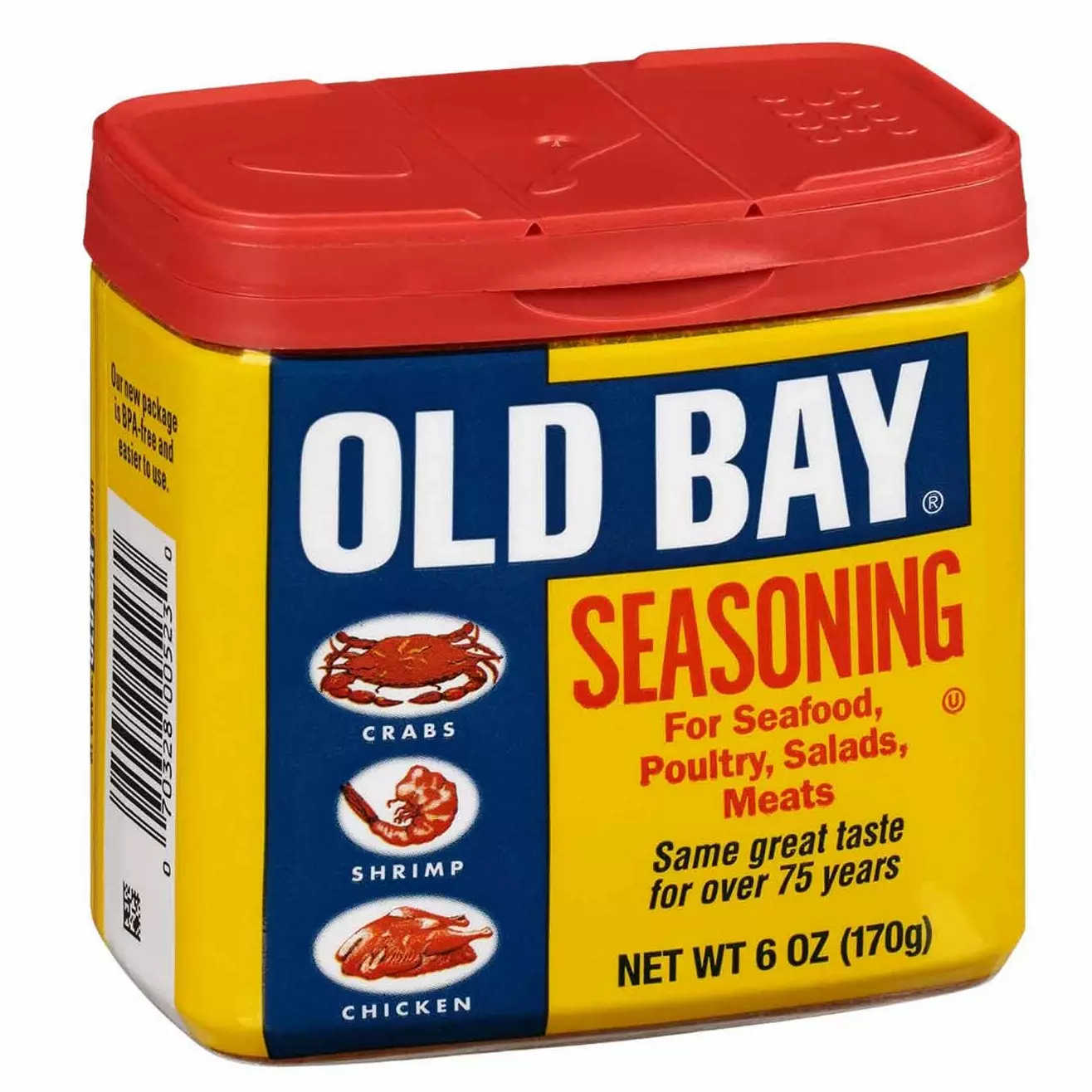 Bột Gia Vị Thượng Hạng Old Bay Classic Seafood Seasoning, Hộp 170g (6 Oz.)-duoc-ban-tai-McCorn’s Premium Mart
