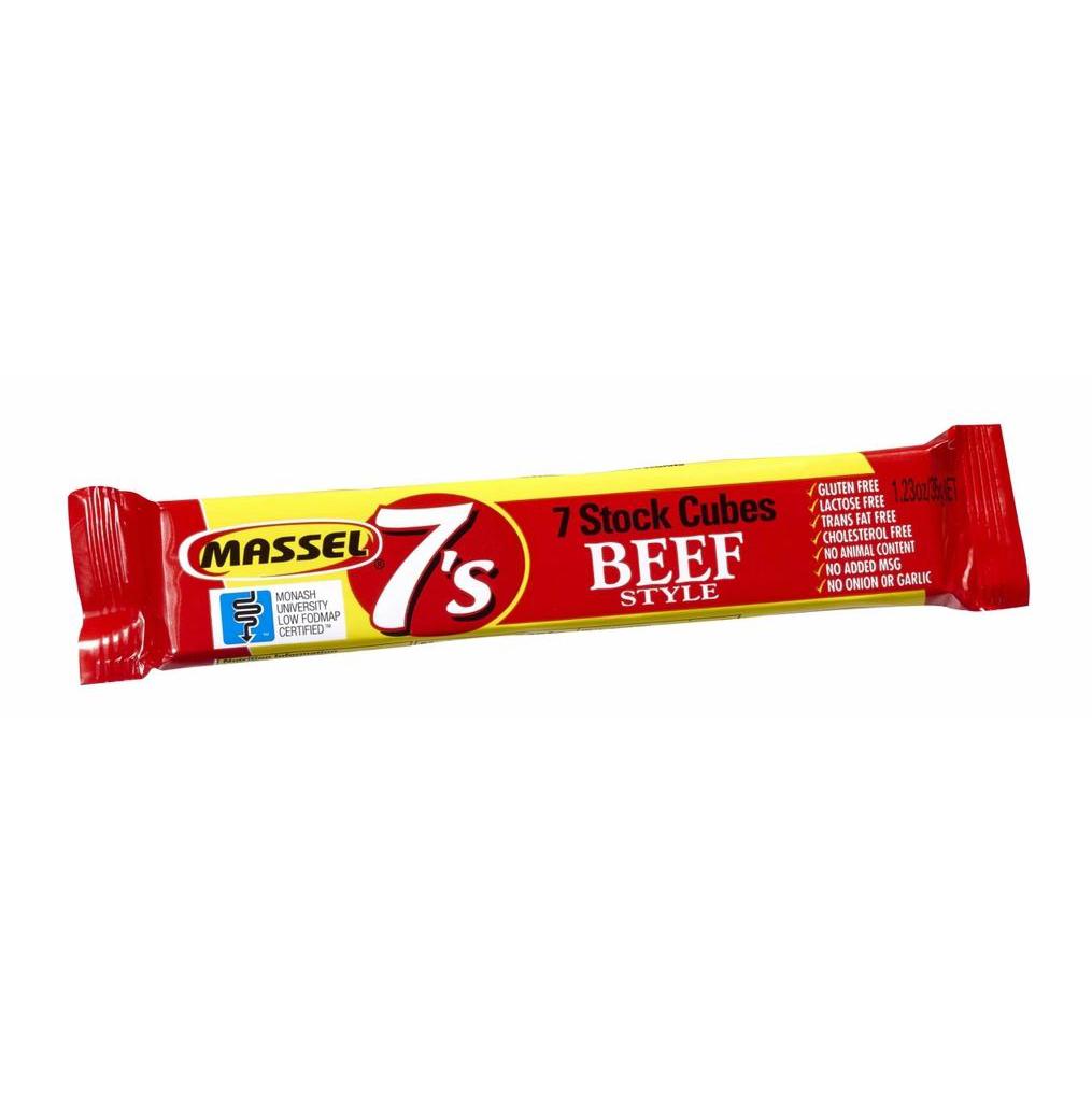 Bột Nêm Vị Bò Cho Người Ăn Kiêng Massel Stock Cubes Beef , Gói 35g (7 Viên)-duoc-ban-tai-McCorn’s Premium Mart