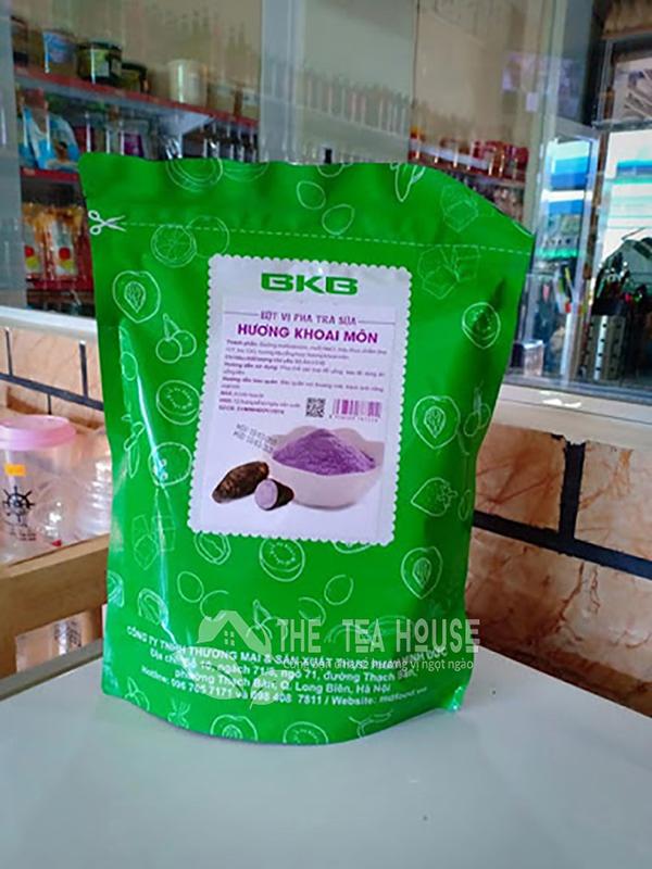 BỘT BKB HƯƠNG KHOAI MÔN- 1 kg-duoc-ban-tai-NGUYÊN LIỆU PHA CHẾ MIDORI DẦU TIẾNG