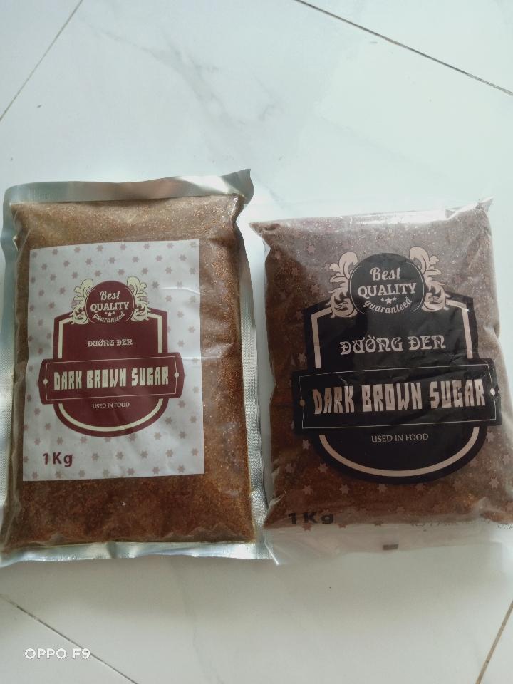 ĐƯỜNG ĐEN ĐÀI LOAN (Dark Brown Sugar) 1kg-duoc-ban-tai-NGUYÊN LIỆU PHA CHẾ MIDORI DẦU TIẾNG