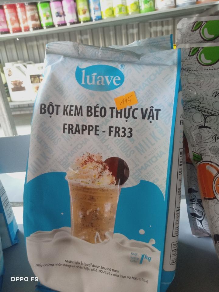 C-FRAPPE FR33 LUAVE (BỘT KEM BÉO THỰC VẬT) - 1 kg-duoc-ban-tai-NGUYÊN LIỆU PHA CHẾ MIDORI DẦU TIẾNG