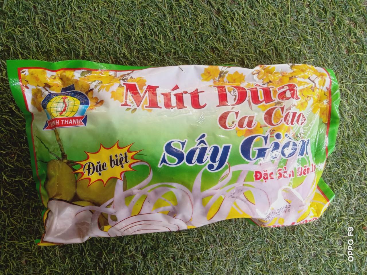 MỨT DỪA SẤY DÒN CACAO THANH THANH -500g -duoc-ban-tai-HỘ KINH DOANH MIDORI DẦU TIẾNG
