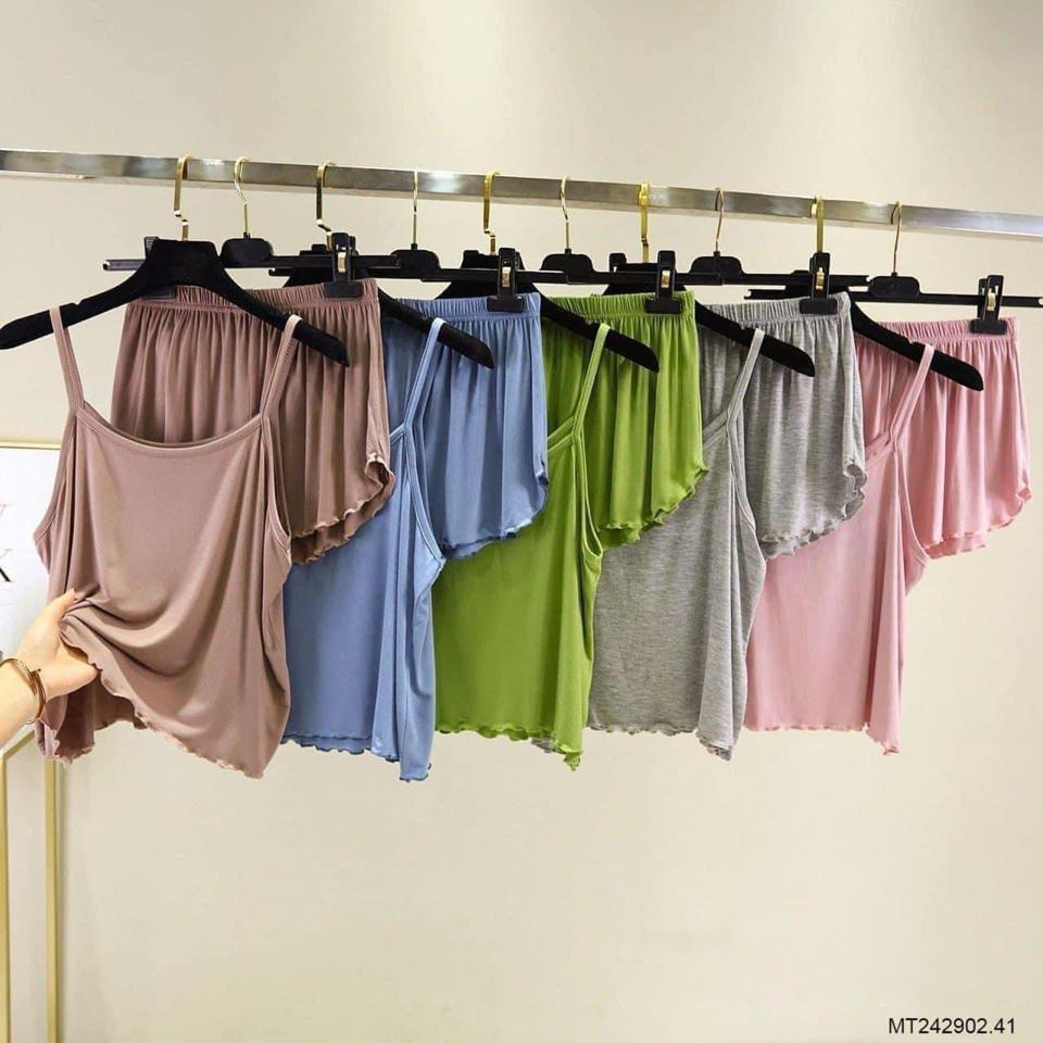 Set combo 2 bộ 2 dây nữ cotton -duoc-ban-tai-Nhật Hà Order China