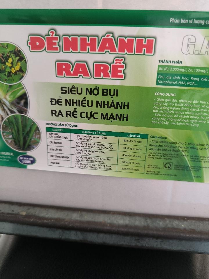 Ra rễ đẻ nhánh (500 ml)-duoc-ban-tai-Nông nghiệp nhanh