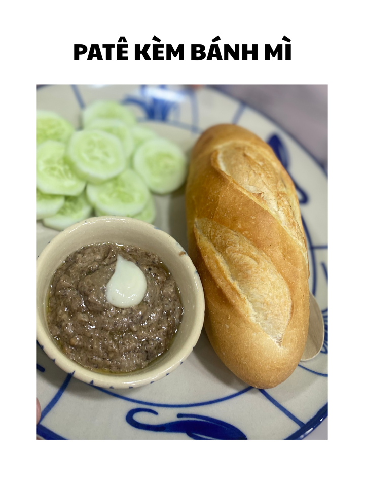 Pate chén + bánh mì  ( 腰果patê ) -duoc-ban-tai-Mộc lâm duyên chay