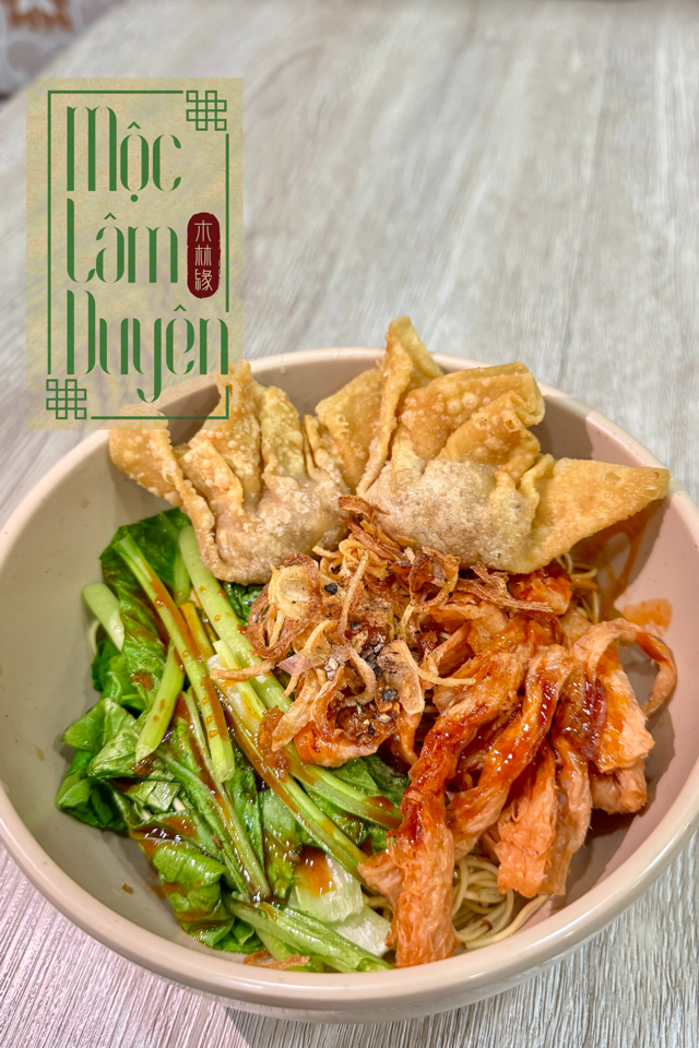 Mì Khô Xá Xíu （乾撈叉燒麵） -duoc-ban-tai-Mộc lâm duyên chay