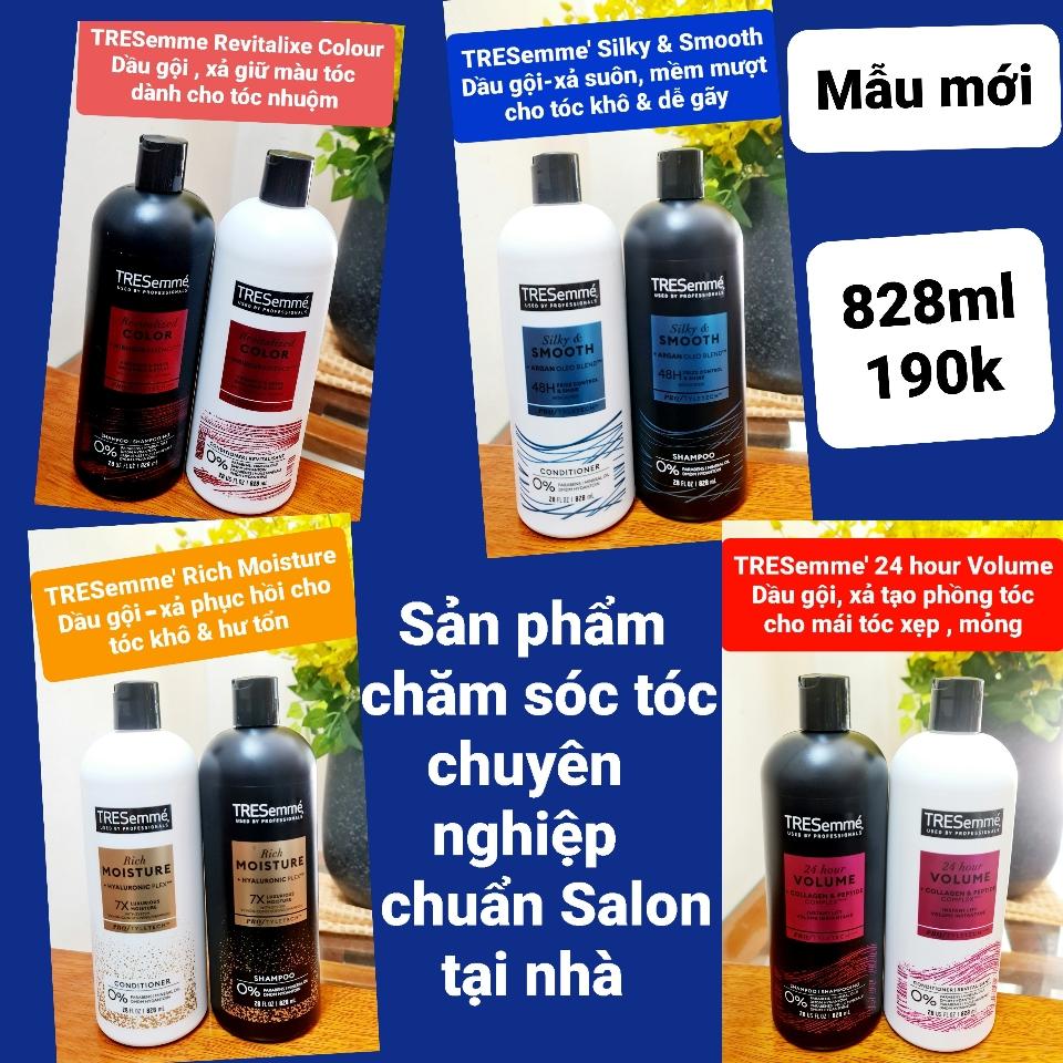 Dầu gội , xả TRESemme' 828g-duoc-ban-tai-Naol Nguyen. 100% hàng Mỹ xách tay. Giá sale cực sốc