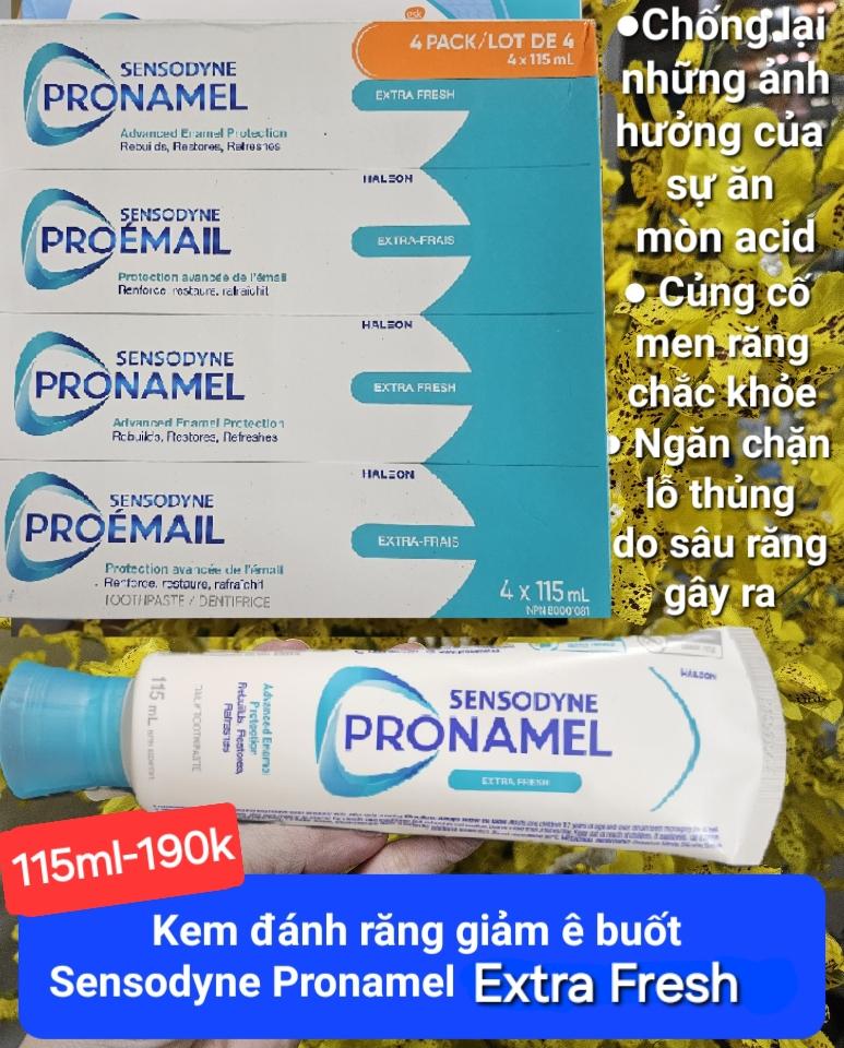 Kem đánh răng Sensodyne Pronamel 115ml-duoc-ban-tai-Naol Nguyen. 100% hàng Mỹ xách tay. Giá sale cực sốc