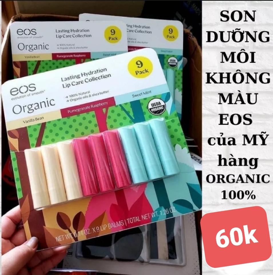 Son dưỡng môi hữu cơ EOS không màu 4g -duoc-ban-tai-Naol Nguyen. 100% hàng Mỹ xách tay. Giá sale cực sốc