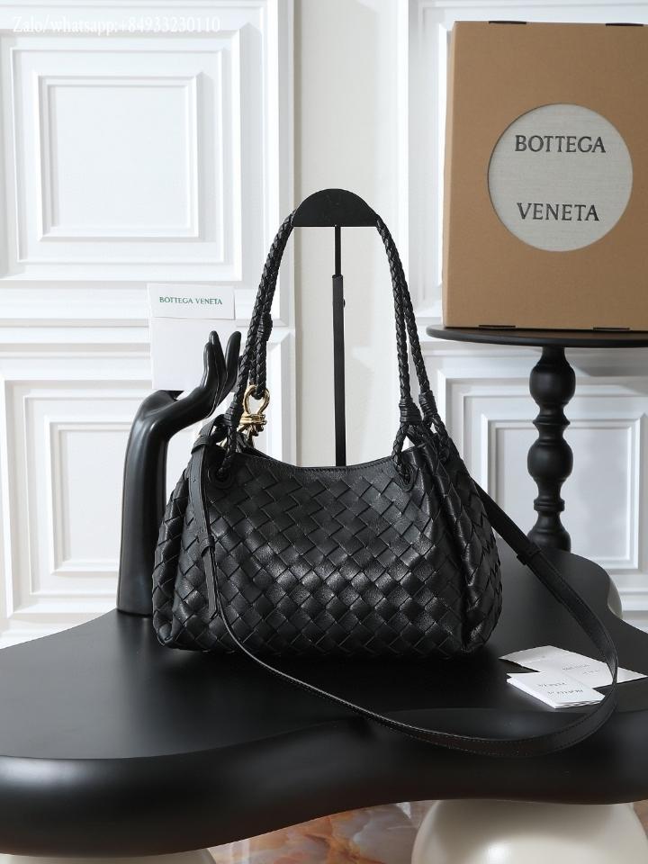 Bottega Veneta medium Parachute black  835921 29.5x17.5x18.5cm -duoc-ban-tai-Hvip Bags and Accessories