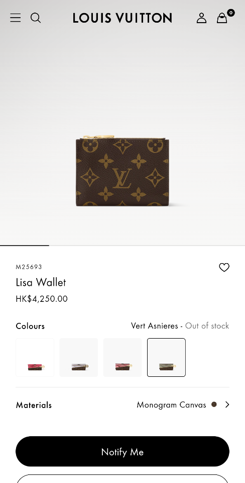 Louis Vuitton M25693
Lisa Wallet-duoc-ban-tai-Hvip Bags and Accessories