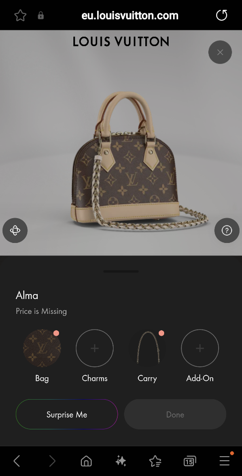 Louis Vuitton K00015
Customizable
Alma Mini LV & I 18*12*8CM L1-duoc-ban-tai-Hvip Bags and Accessories
