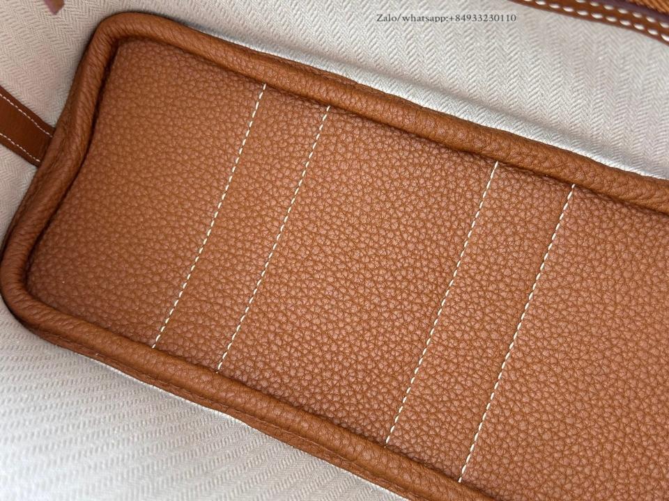 Hermès Garden Party mini 23cm gold Negonda PHW -duoc-ban-tai-Hvip Bags and Accessories