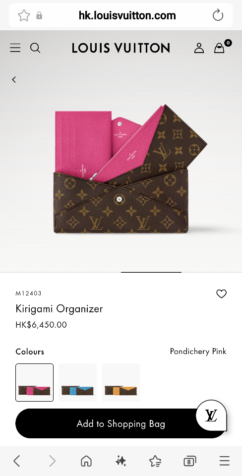Louis Vuitton M12403
Kirigami Organizer-duoc-ban-tai-Hvip Bags and Accessories