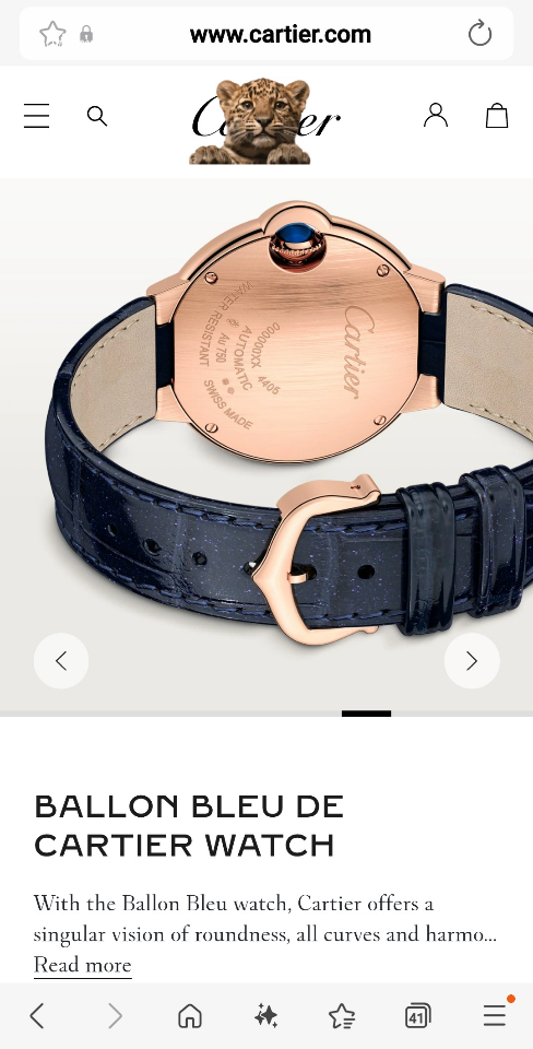 Cartier Ballon Bleu de Cartier watch 33mm WGBB0052  -duoc-ban-tai-Hvip Bags and Accessories