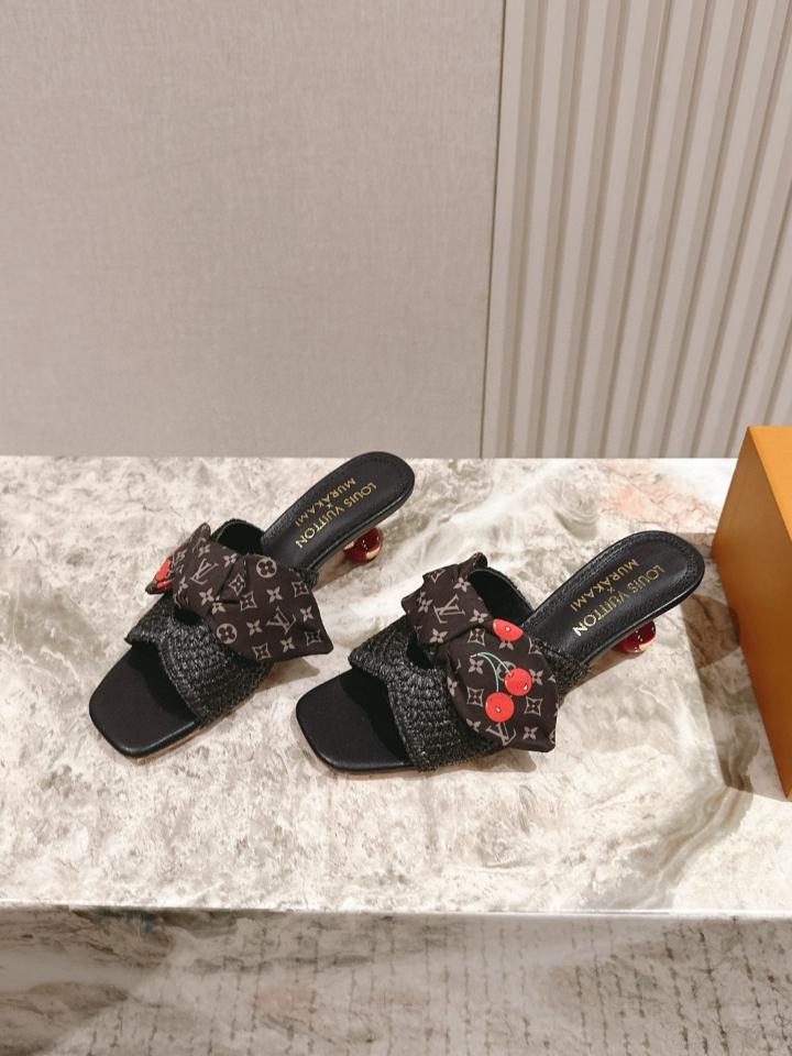 Louis Vuitton 1AHLSK
LV x TM Cherie Mule black 55mm(1)-duoc-ban-tai-Hvip Shoes and Clothes