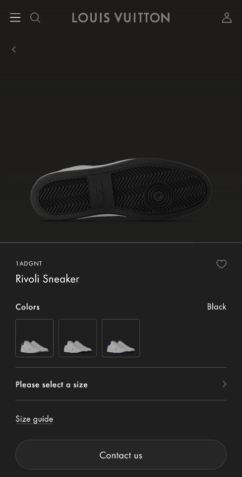 Louis Vuitton 1ADGNT
Rivoli Sneaker (n1)-duoc-ban-tai-Hvip Shoes and Clothes