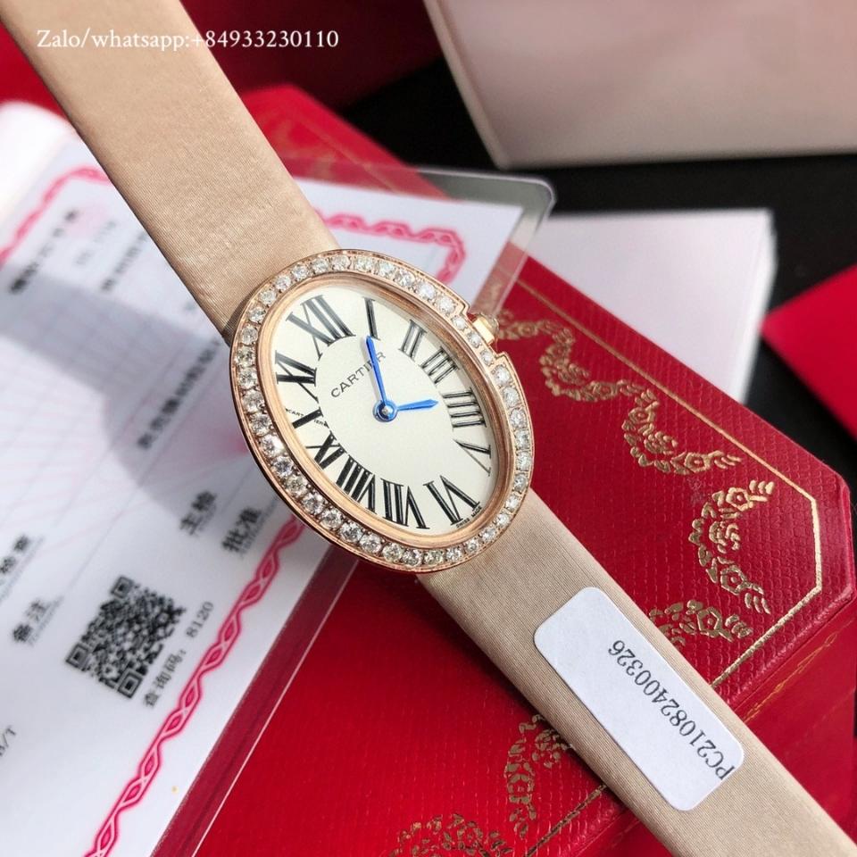 Cartier
BAIGNOIRE WATCH, SMALL MODEL - WB520004 Real diamonds -duoc-ban-tai-Hvip Bags and Accessories