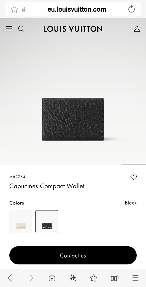 Louis Vuitton M82764
Capucines Compact Wallet-duoc-ban-tai-Hvip Bags and Accessories