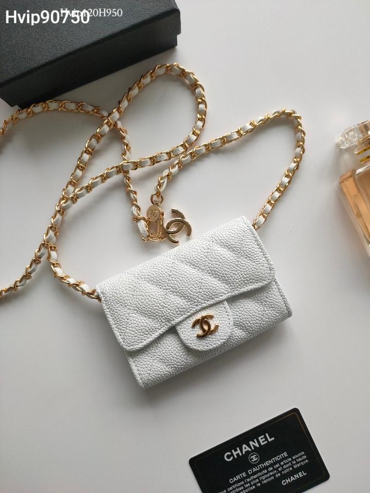 Chanel Pochette Wallet/Coin Case  Caviar Skin A8937.-duoc-ban-tai-Hvip Bags and Accessories