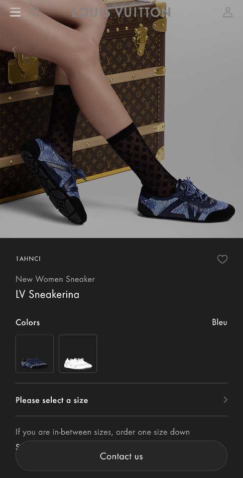 Louis Vuitton 1AHNCI
New Women Sneaker
LV Sneakerina (n1)-duoc-ban-tai-Hvip Shoes and Clothes