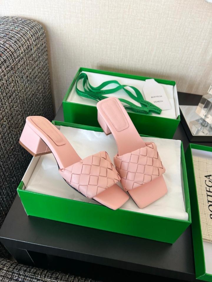 Bottega Veneta Parco Mule pink-duoc-ban-tai-Hvip Shoes and Clothes