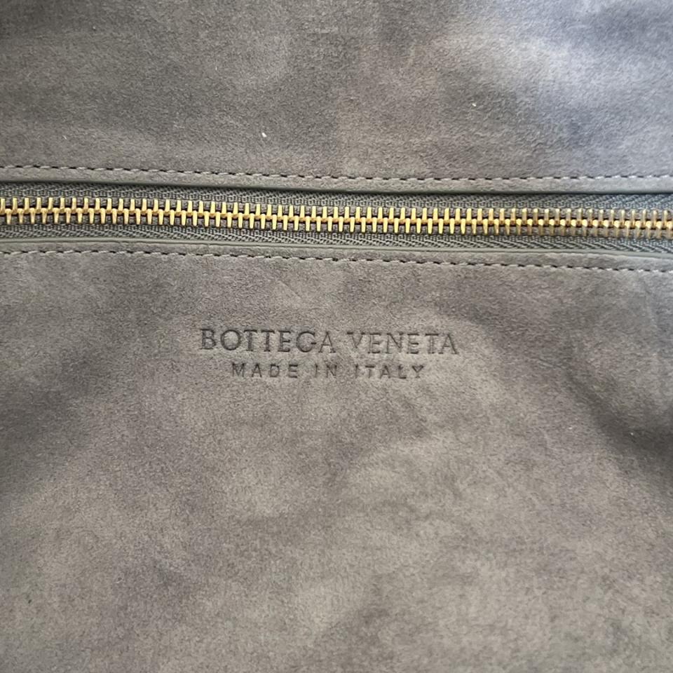 Bottega Veneta Jodie dark grey suede 600261 48x40x16cm-duoc-ban-tai-Hvip Bags and Accessories