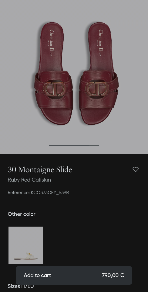 DIOR 30 Montaigne Slide
Ruby Red Calfskin
 KCO373CFY_S39R (2)-duoc-ban-tai-Hvip Shoes and Clothes