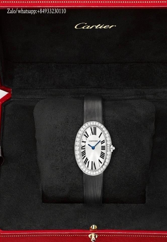 Cartier BAIGNOIRE WATCH, SMALL MODEL - WB520008 Real diamonds -duoc-ban-tai-Hvip Bags and Accessories