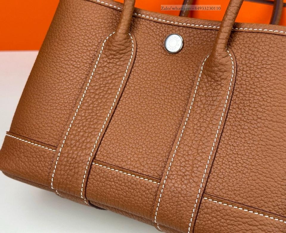Hermès Garden Party mini 23cm gold Negonda PHW -duoc-ban-tai-Hvip Bags and Accessories