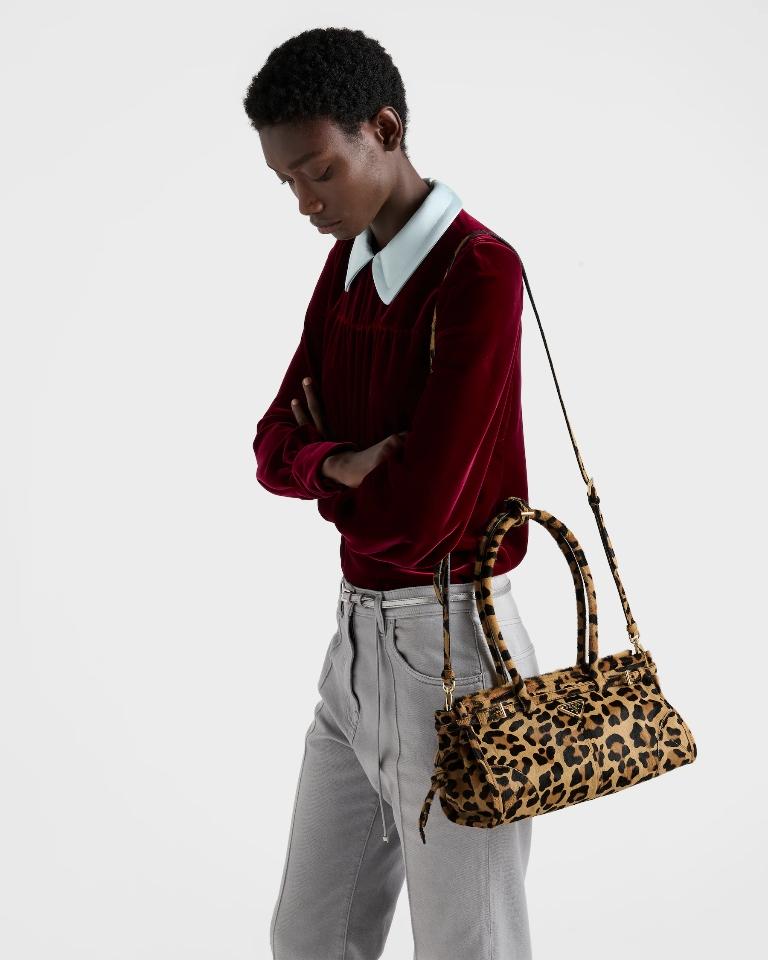 Prada Bonnie medium printed leather handbag1BA426 32x15.5x12cm-duoc-ban-tai-Hvip Bags and Accessories