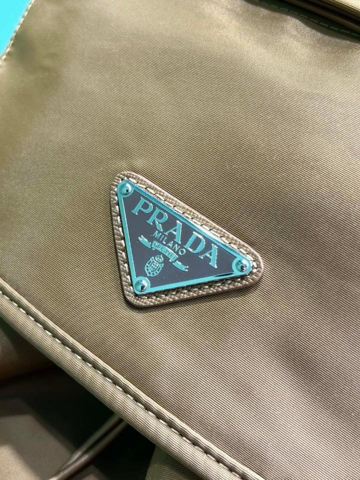 Prada Re-Nylon backpack caramel 1BZ039 25x36x16cm-duoc-ban-tai-Hvip Bags and Accessories